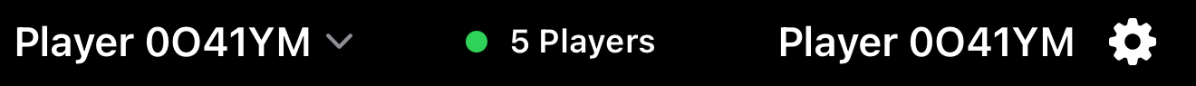 Local Dice App Title Bar Interface Showcase